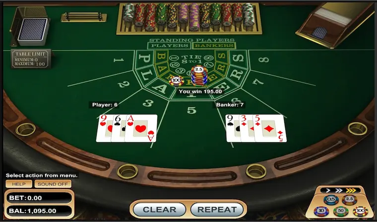 Baccarat YY777 Rules